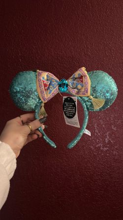 Aladdin Minnie Ears New From Japan