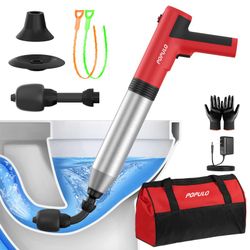 New! POPULO ELECTRIC TOILET PLUNGER