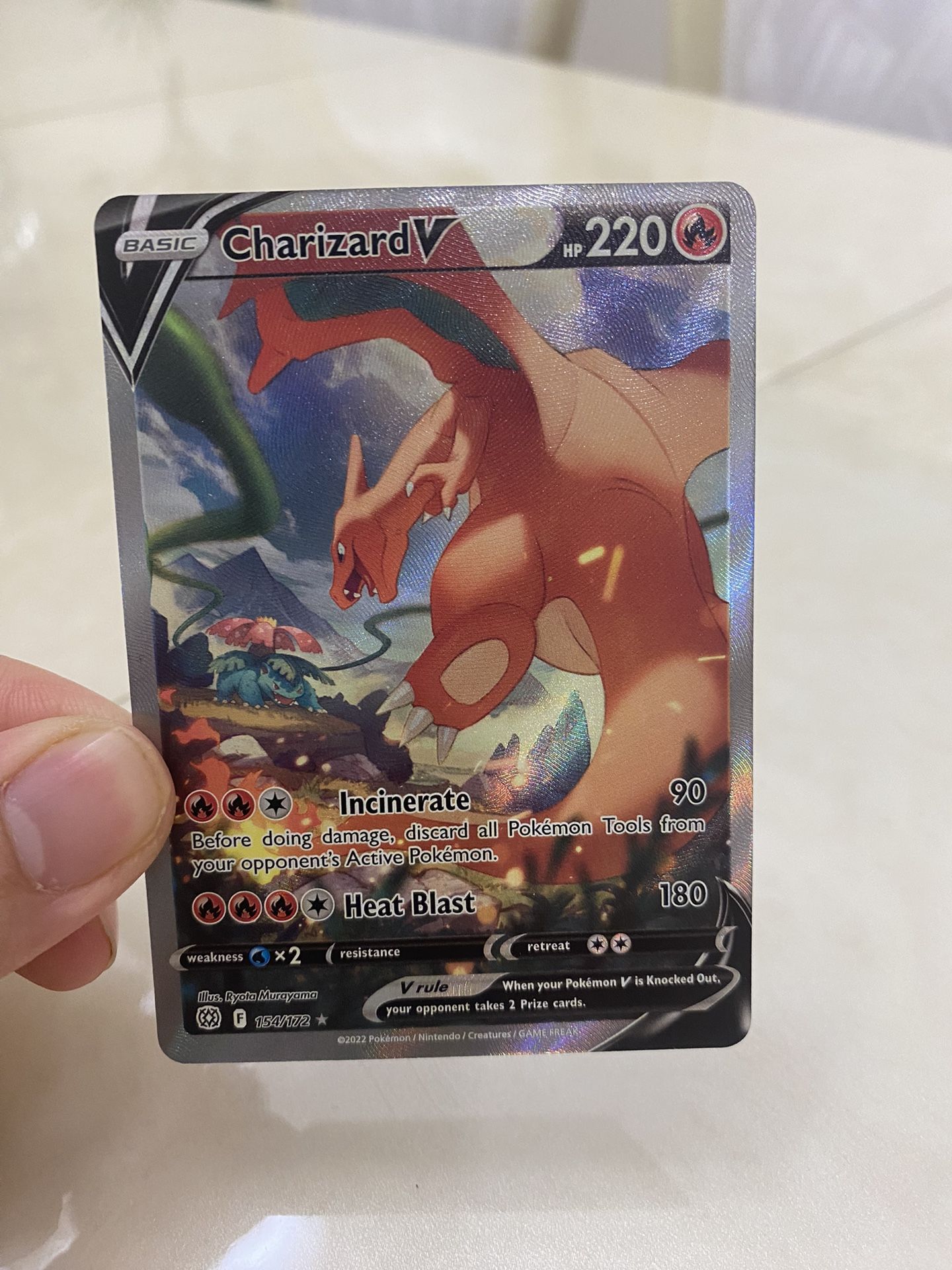 Pokémon Charizard Alternate Art 154/174 Brilliant Stars