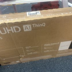 New Lg 43” Ai Thin Smart Tv