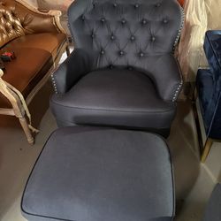 Chair  And Ottoman