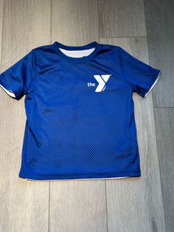 YMCA Blue Mesh Athletic Jersey