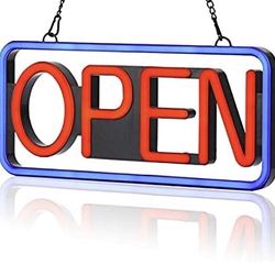 Open Sign Bright Neon