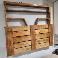 Bar Shelf Display Shelf Drop Down Table