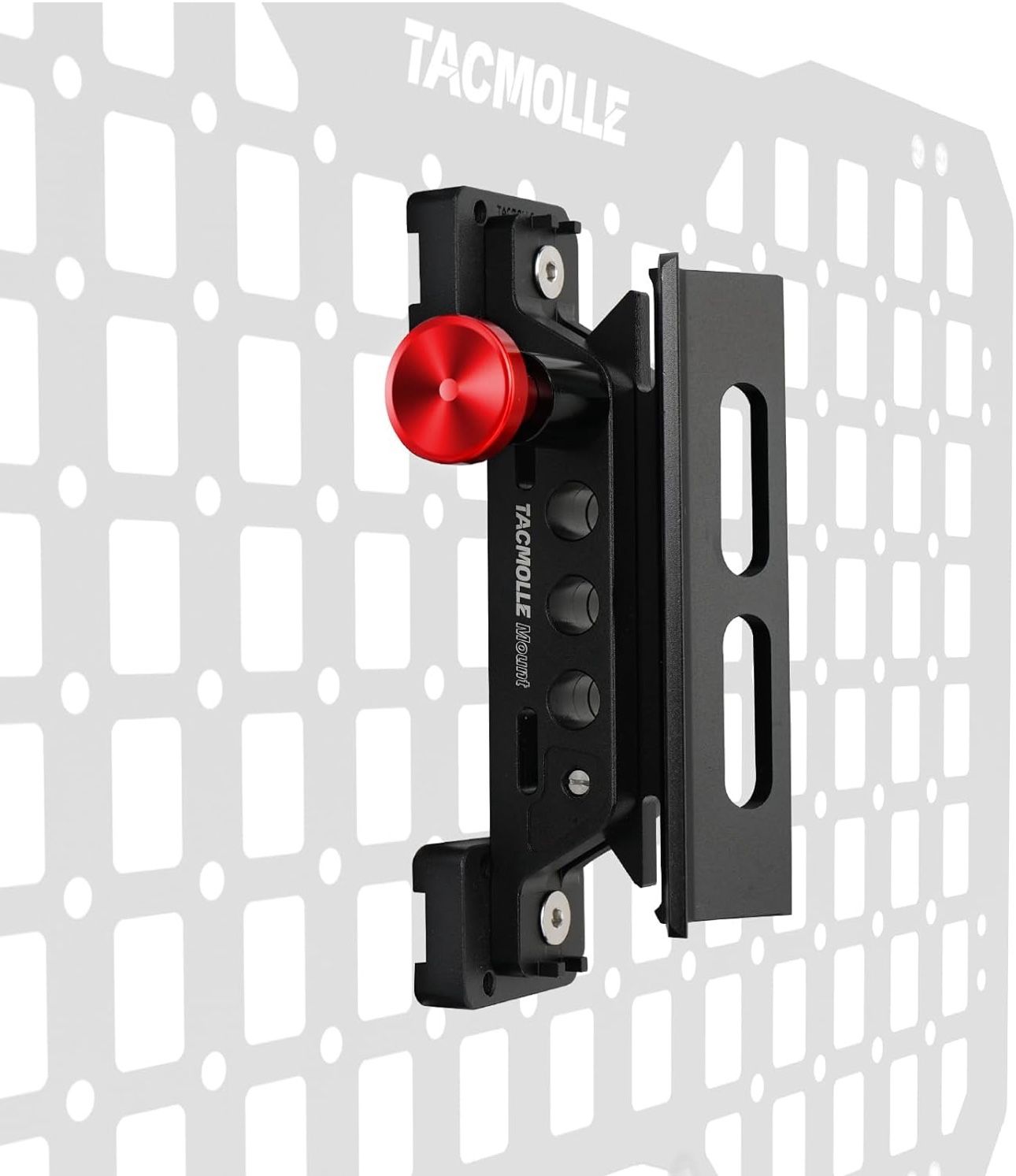 TACMOLLE Quick Release Fire Extinguisher Mount, Holder Bracket for MOLLE Panel