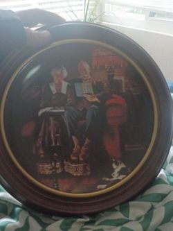 Norman rockwell plates