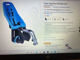 Thule Yelp Maxi Child Bike Seat