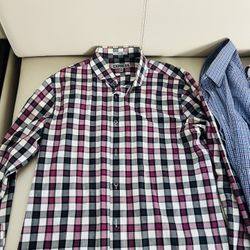 Camisas de caballero talla mediana slim 