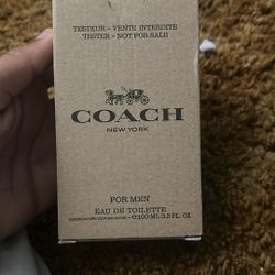 COACH  NEW YORK  FOR MEN  EAU DE TOILETTE  0100ML 3.3 FL. OZ.