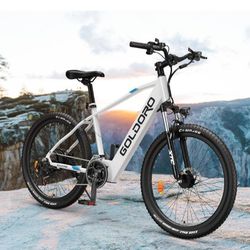 goldoro electric bicycle brand new under warranty