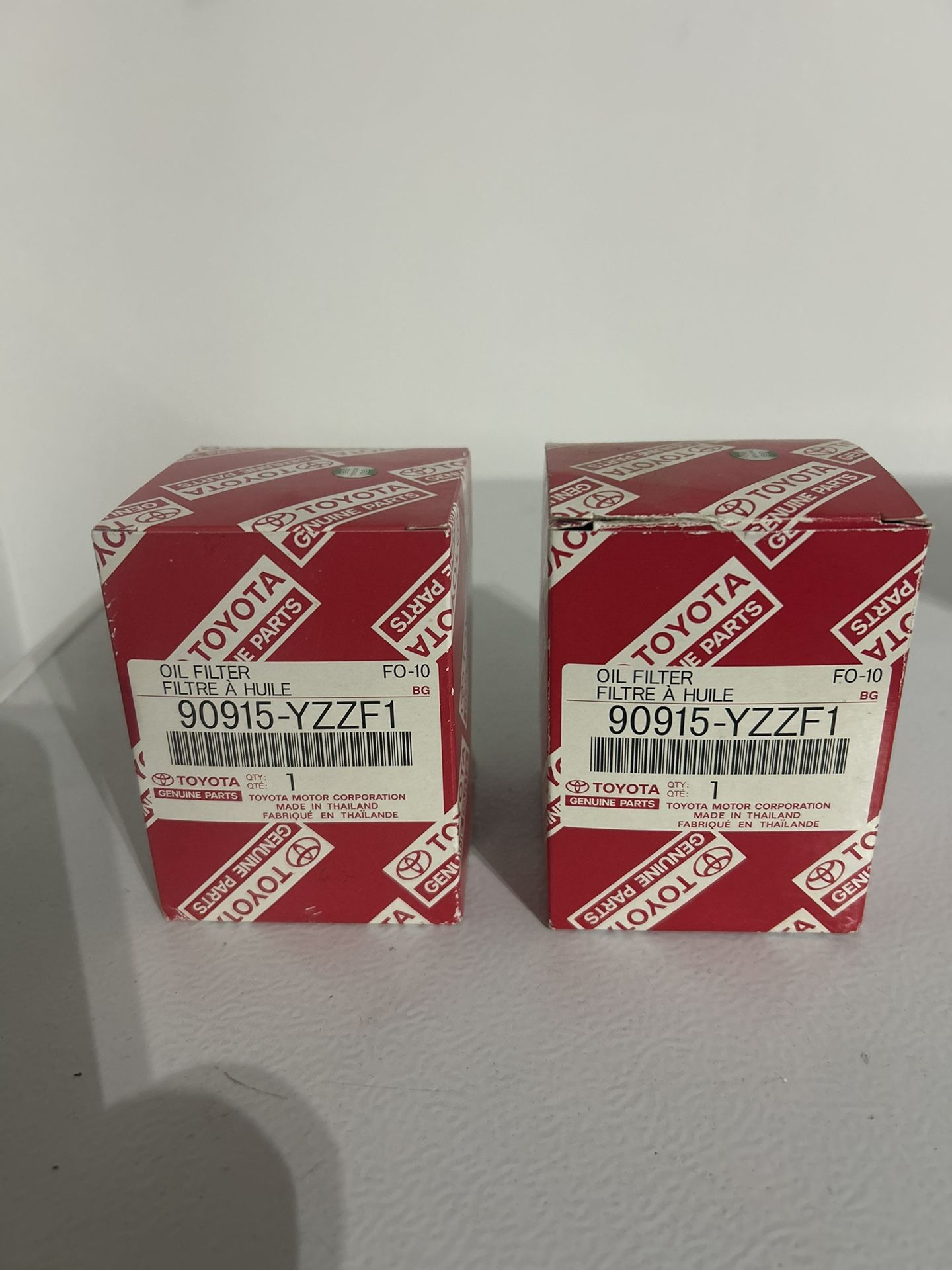 Chevy and Toyota Oil Filters