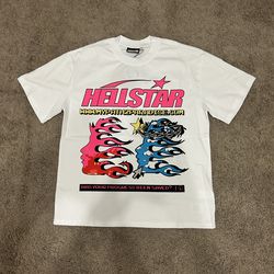 White hellstar fire tee