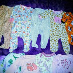 Baby Girl 0-3mo Lot
