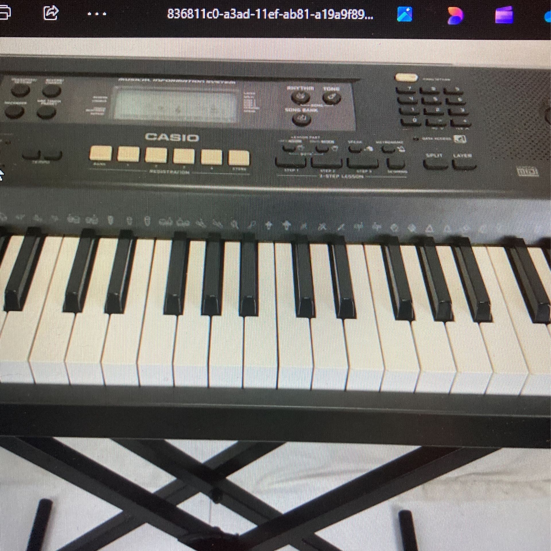 Casio WK-110 With Power Keyboard 61-Key