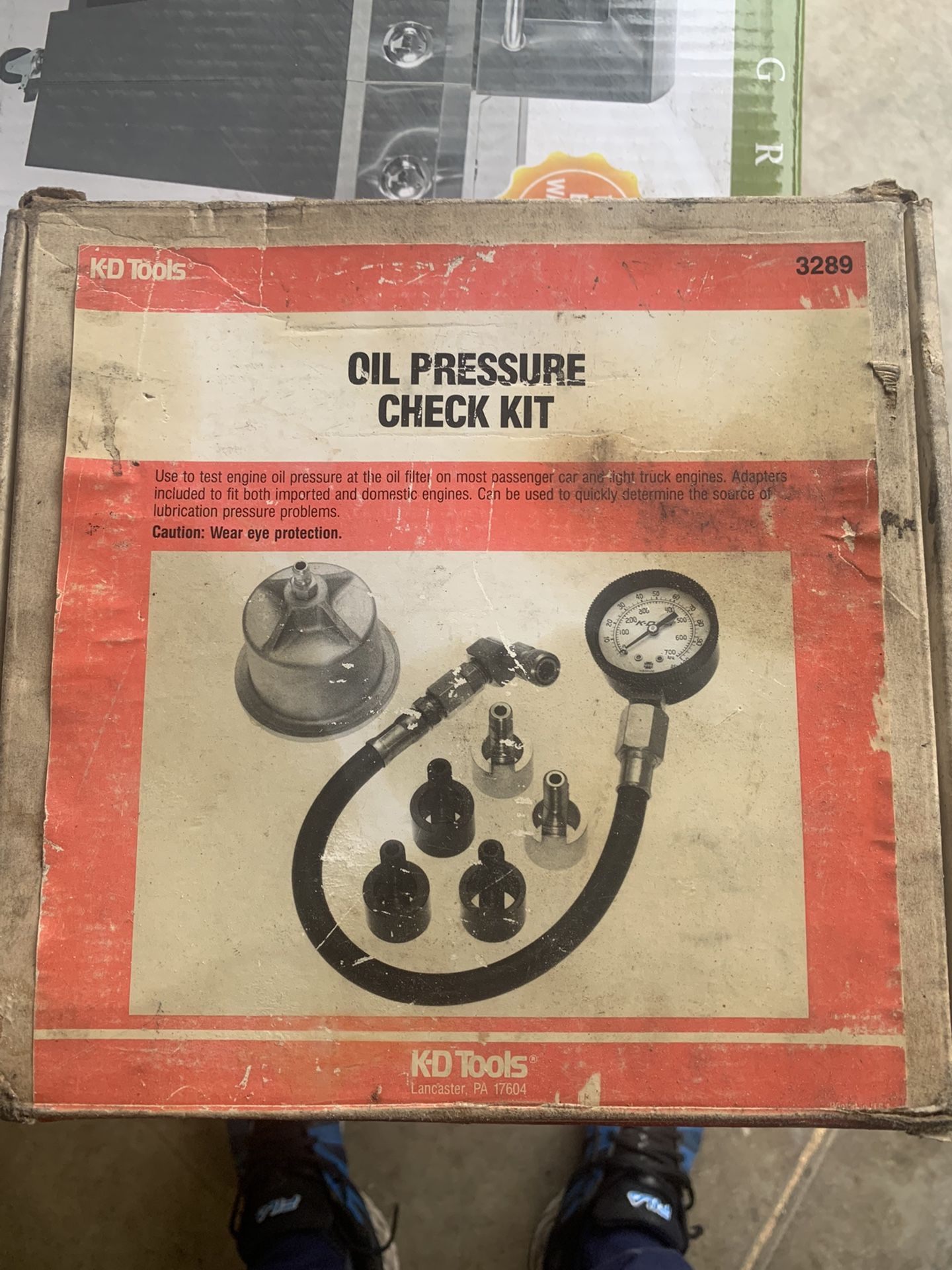 Used KD Oil Pressure Kit