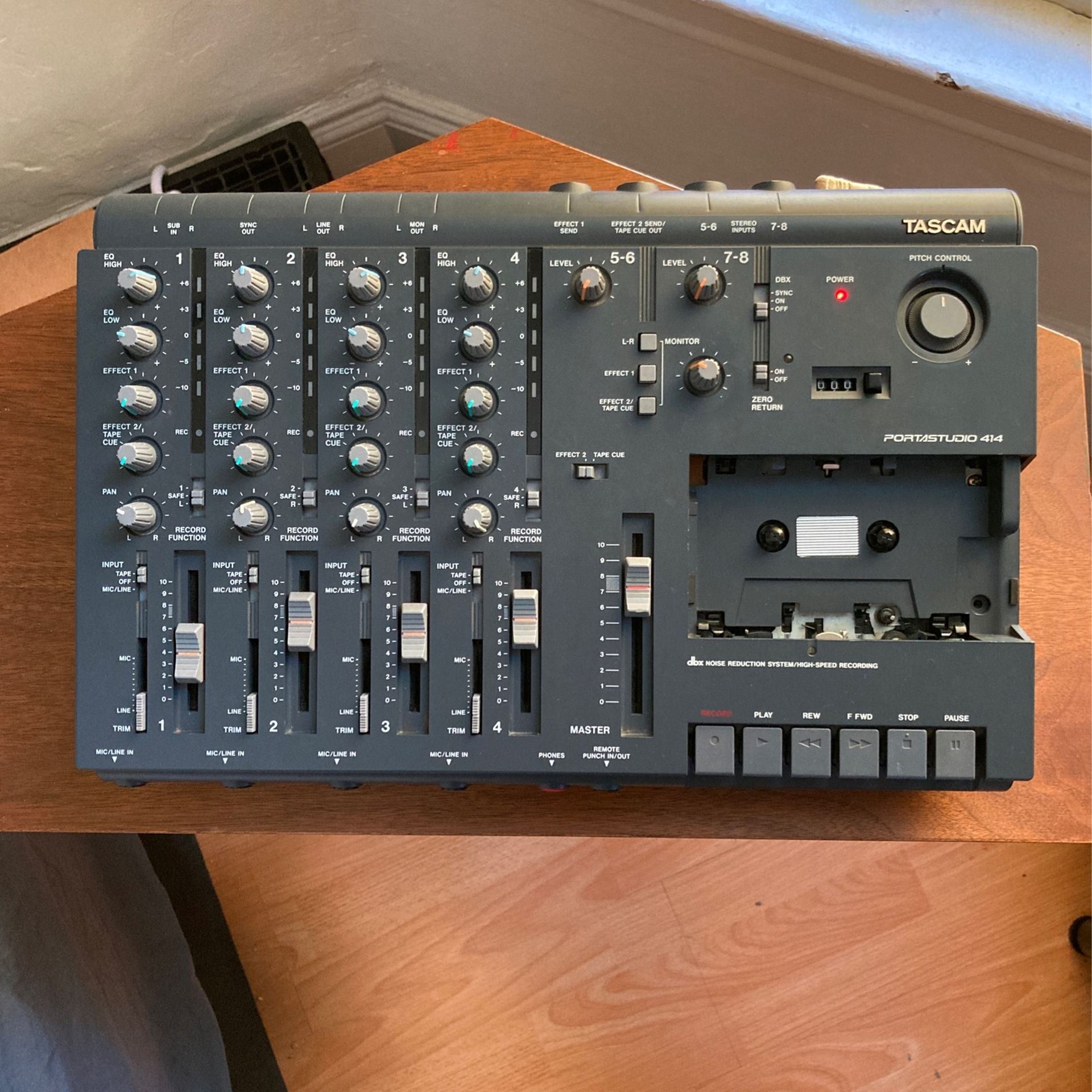 Tascam 414 Sold AS-IS (Has Issues Please Read)