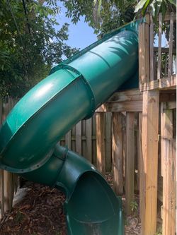 Playground slide.   Pre loved