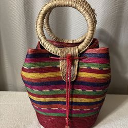 Handmade Mexican Palm Handbag / Bolso de Palma