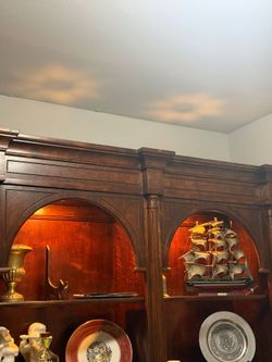 Large Dark Wood cabinet