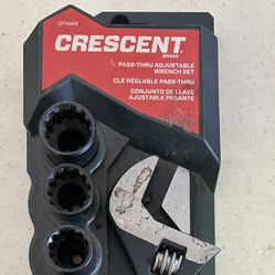 Crescent Adjustable Pass Thru Wrench Set