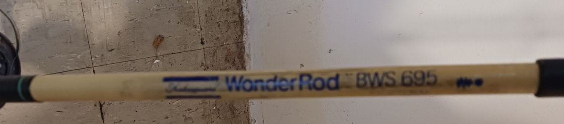 SHAKESPEARE WONDERROD BWS 695 ROD & GARCIA MITCHELL 306 REEL *READ THE DESCRIPTION & SEE ALL PICS*