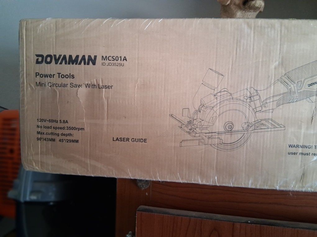 Circular Saw With Lazer