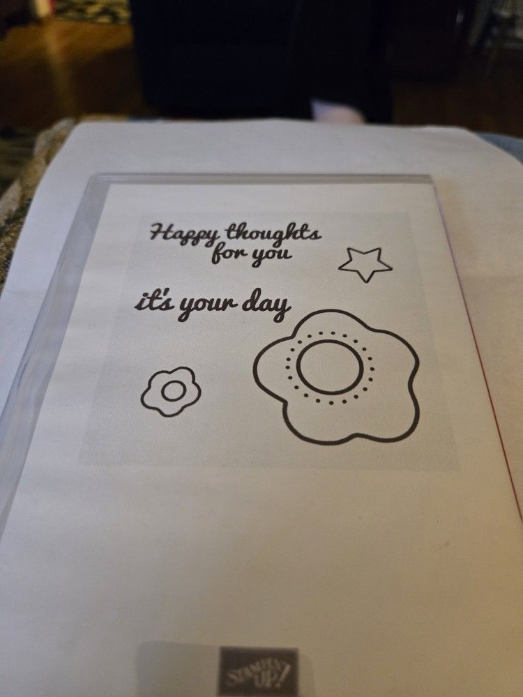 Stampin Up Happy Thoughts