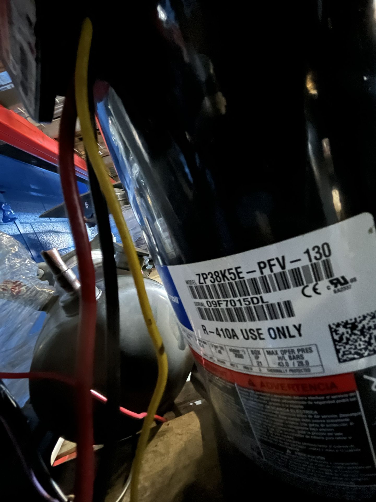 Copeland Compressor ZP38K5E-PFV-130 410A ONLY