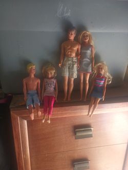 Barbies 5 Total
