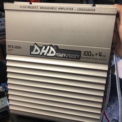 DHD 4 CHANNEL AMPLIFIER 