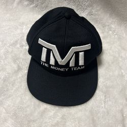 The Money Team TMT Graphic Black & white One Size Fits Snapback Hat