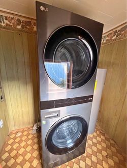 LG WashTower Stacked Washer and Dryer