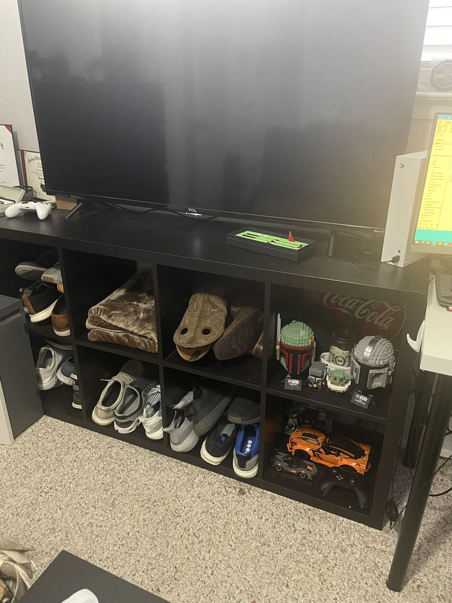 TV Stand and Shelf