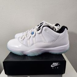 Jordan 11 Retro Low 'Legend Blue' - Size 11