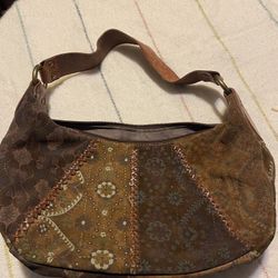 Vintage Fossil Brown Leather