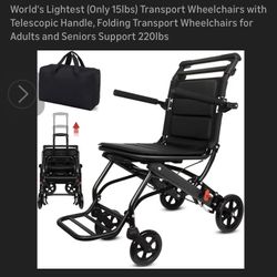 Worlds Lightest Transfer Wheelchair