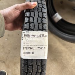 3 brand new motorcycle tires