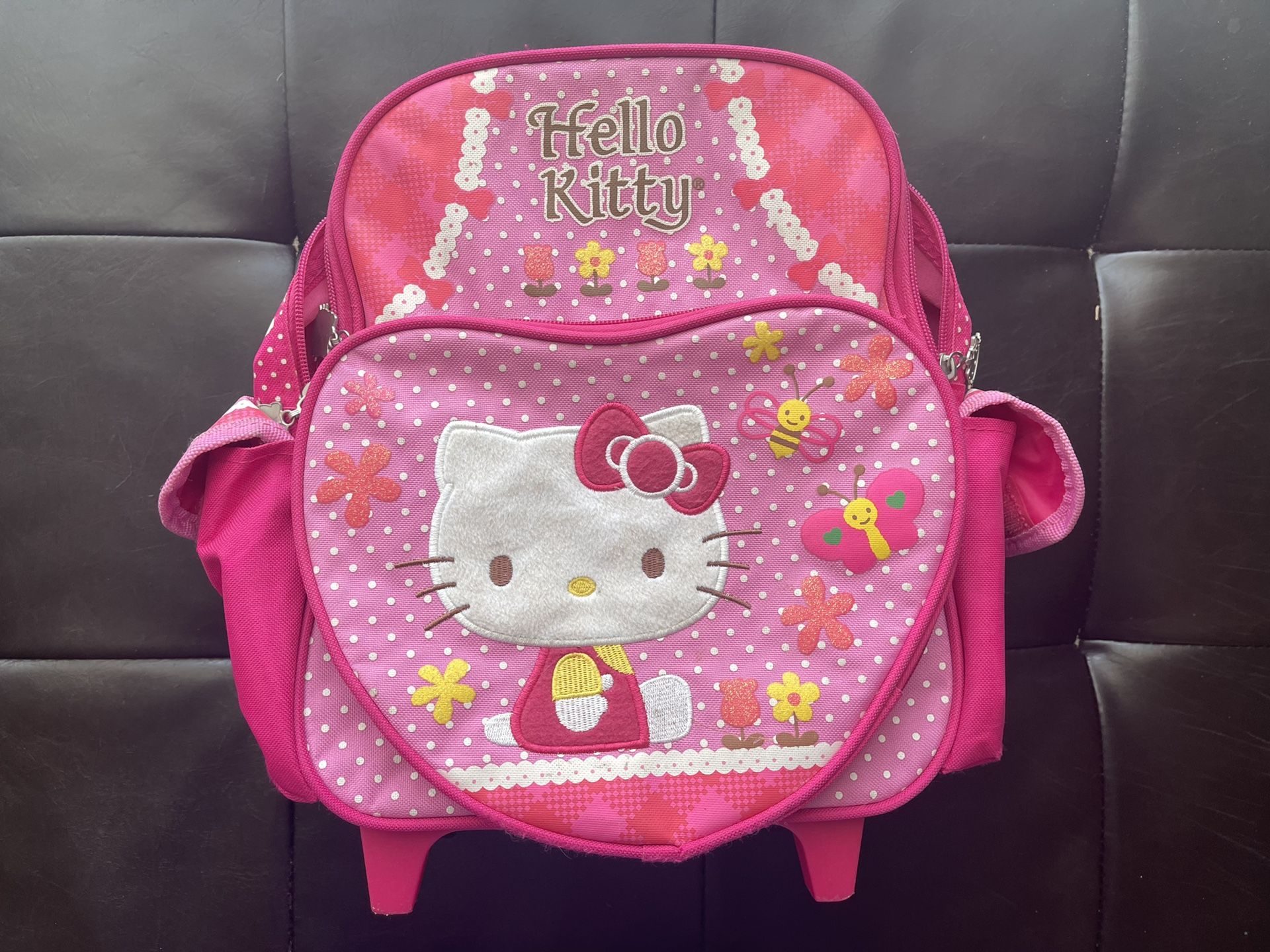 Hello Kitty Rolling Backpack