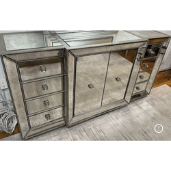 Z Gallerie Omni Mirrored Buffet