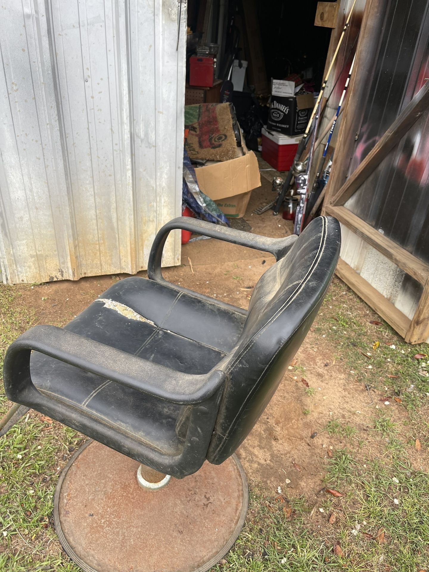 Salon chair or barber chair. Free