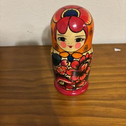 German Wooden Stacking Dolls