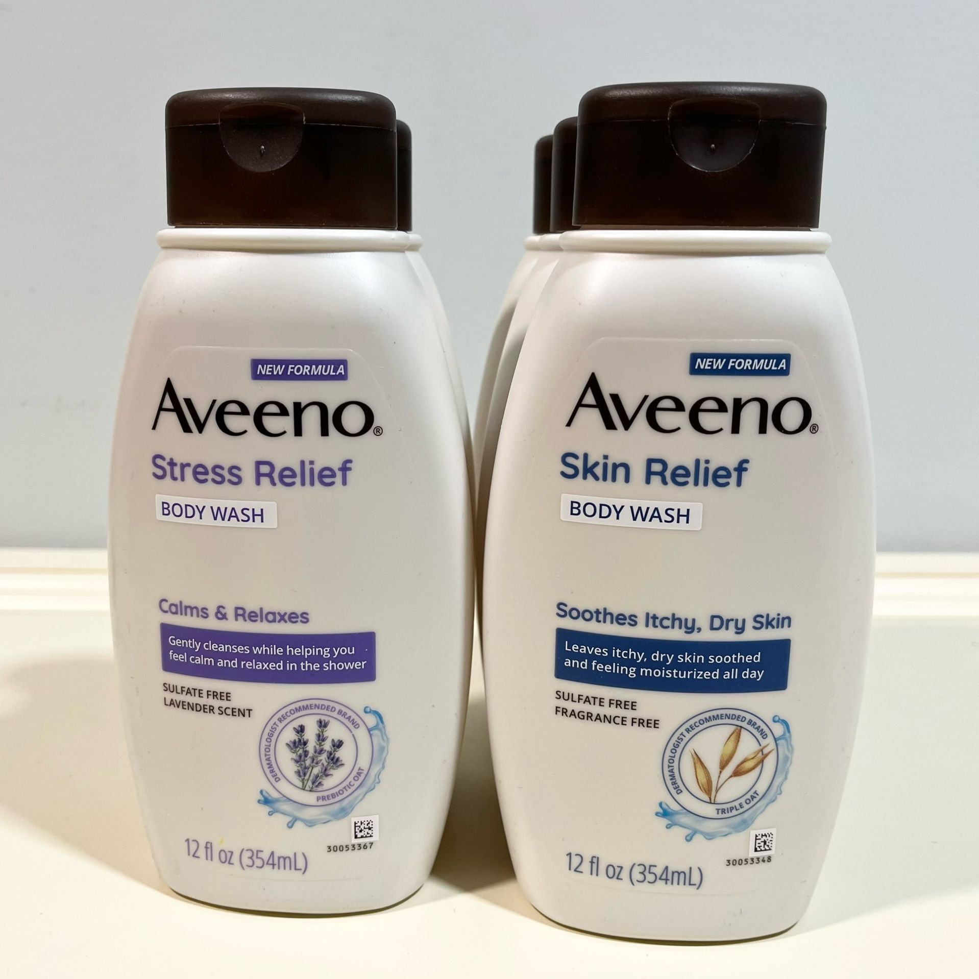 Aveeno Body Wash 12oz - 2 for $10