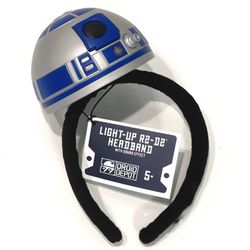 R2D2 Light Up Headband Star Wars Galaxy's Edge Sound Effects