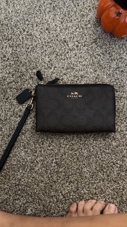 Coach Leather Wristlet