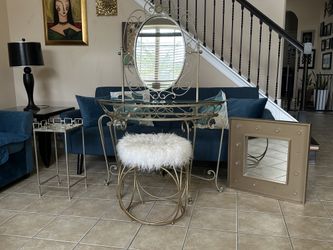Gold Girls Vanity Set For Sale