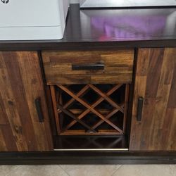 Wooden Bar Cabinet
