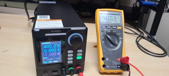 Variable power supply 400V 1A