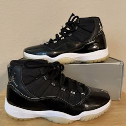 Nike Air Jordan 11 Jubilee Size 8.5 Black White 2020 With Box Clean Authentic