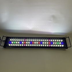 24" Full Spectrum LED Aquarium Light Reef Coral Marine Fish Tank Light