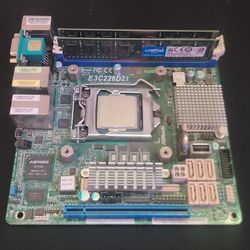 ASRock E3C226D2I Motherboard w/ Intel Xeon E3-1231 V3 3.4GHz DDR3L PCIe Combo